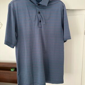 Greg Norman Striped Golf Polo Men’s Medium